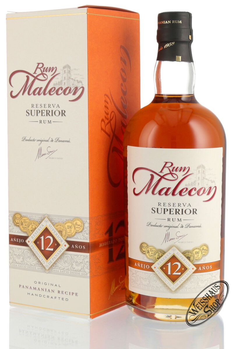 Malecon Reserva Superior 12 Anos 40% vol. 0,70l