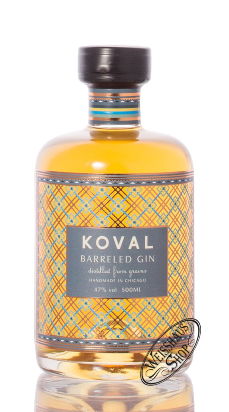 Koval Barreled BIO Gin 47% vol. 0,50l Koval Barreled BIO Gin 47% vol. 0,50l