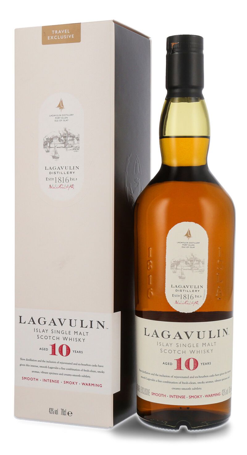 Lagavulin 10 YO Islay Whisky 43% vol. 0,70l