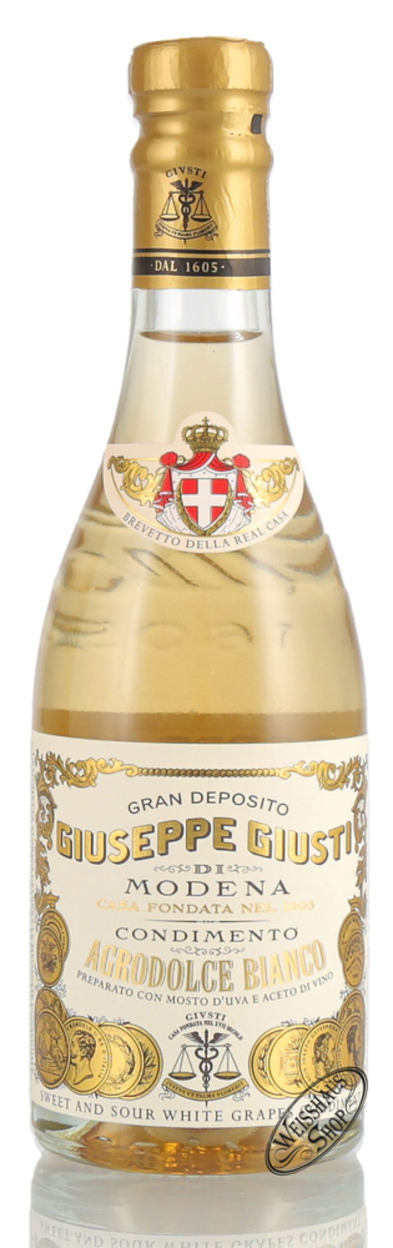 Giuseppe Giusti Bianco Balsamico Essig 0,25l Giuseppe Giusti Bianco Balsamico Essig 0,25l