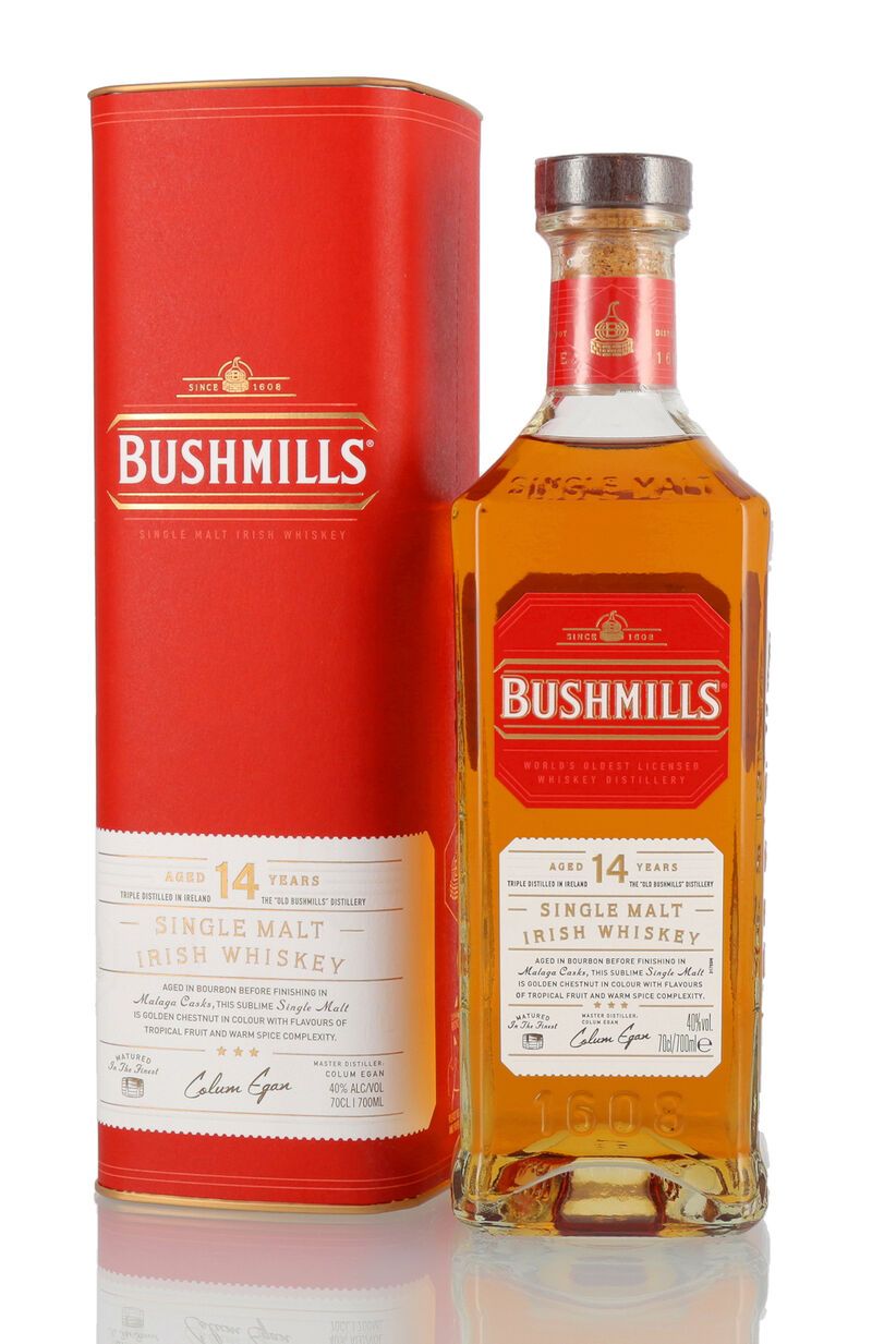 Bushmills 14 YO Irish Whiskey 40% vol. 0,70l