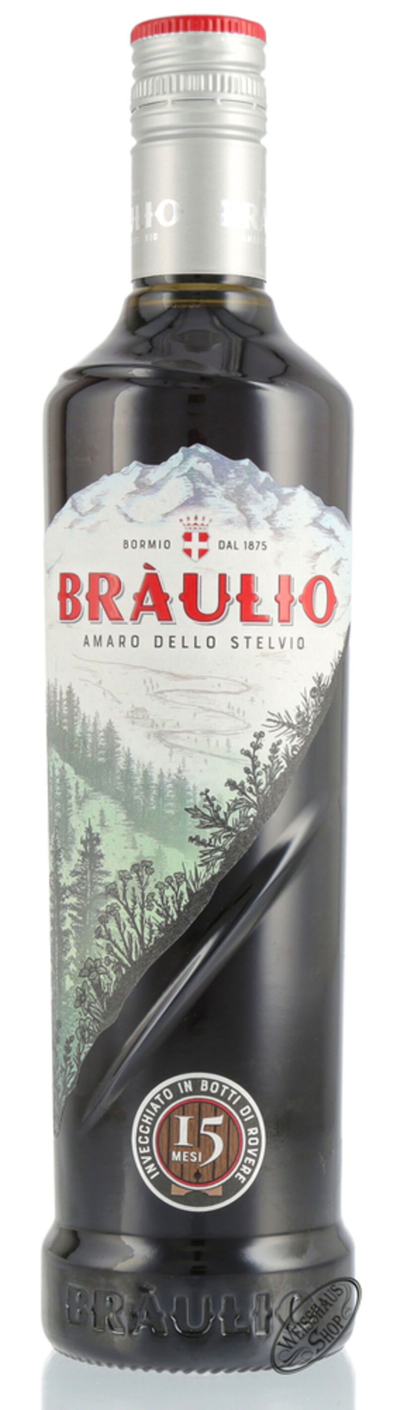 Braulio Amaro Kräuterlikör 21% vol. 0,70l