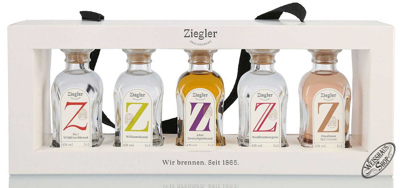 Ziegler Selection 5 x 0,05l 43% vol. 0,25l Ziegler Selection 5 x 0,05l 43% vol. 0,25l