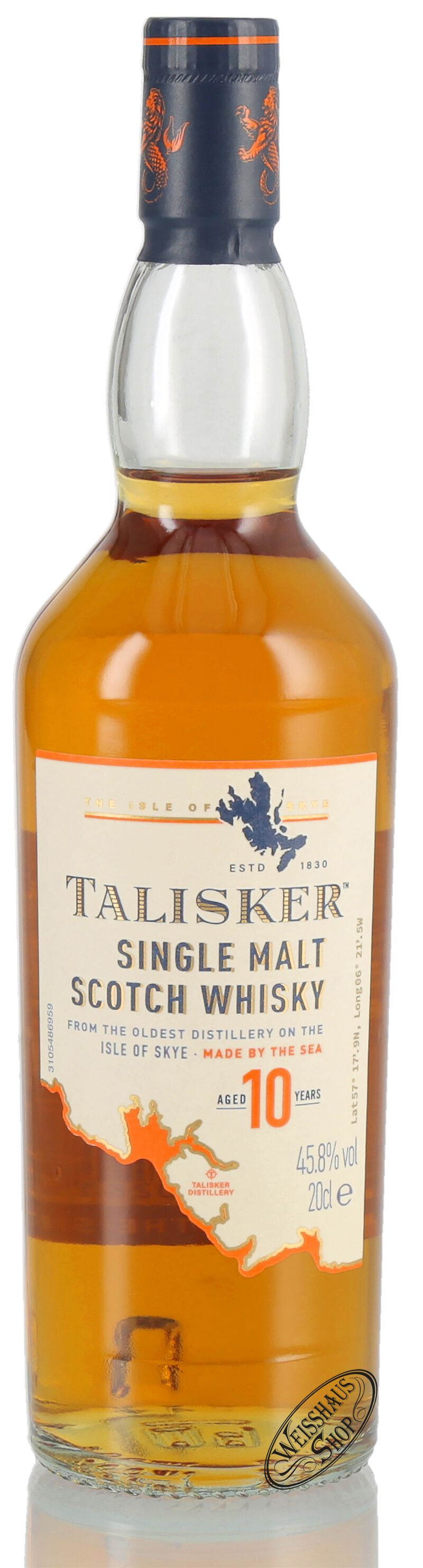 Talisker 10 YO Whisky 45,8% vol. 0,20l