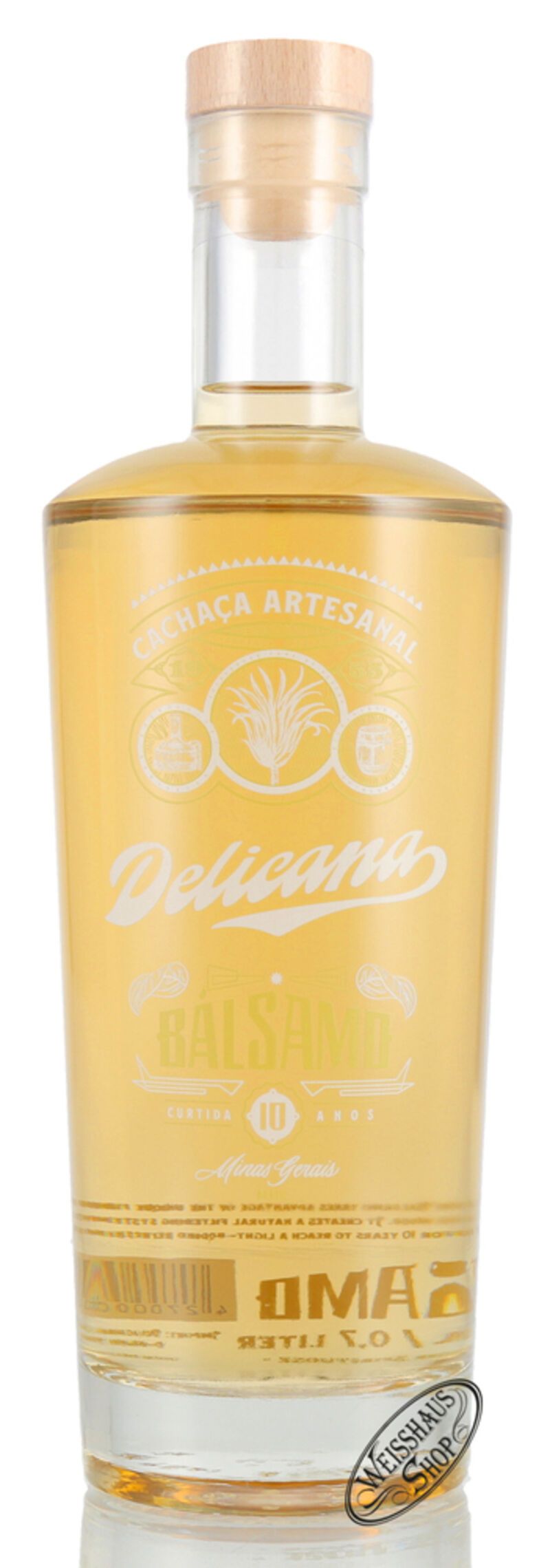 Delicana Supreme Balsamo 10 YO Cachaca 42,5% vol. 0,70l