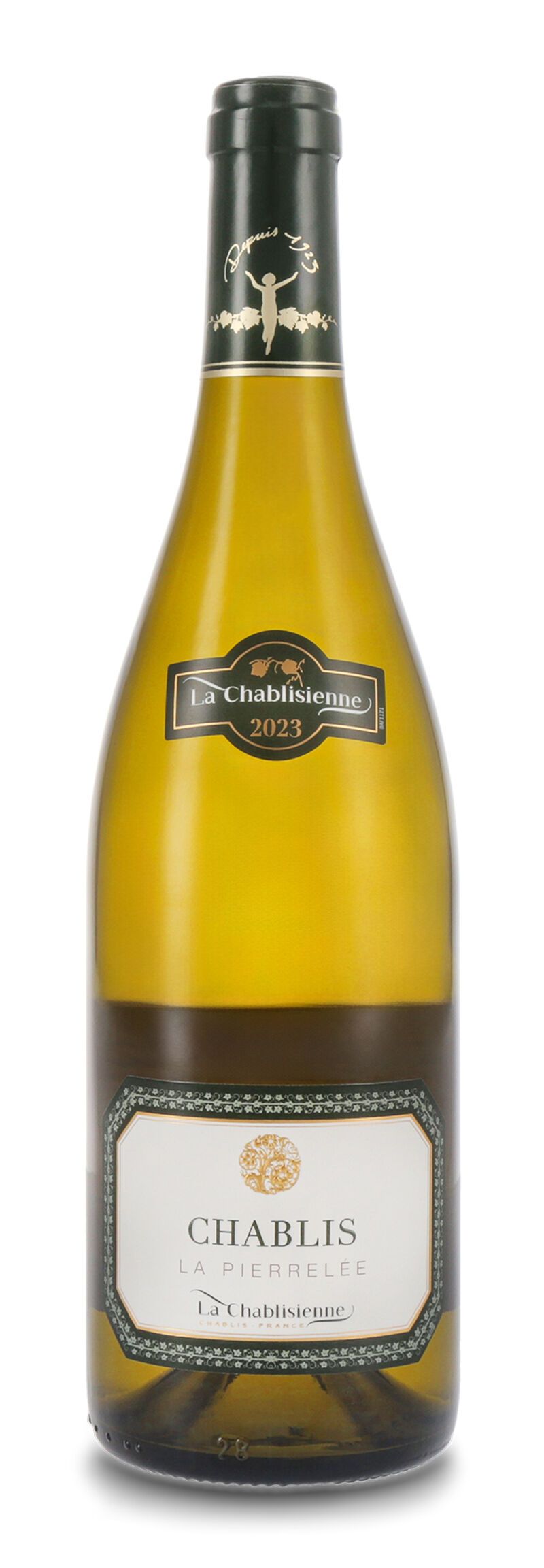 La Chablisienne Chablis La Pierrelée 2023 12,5% vol. 0,75l