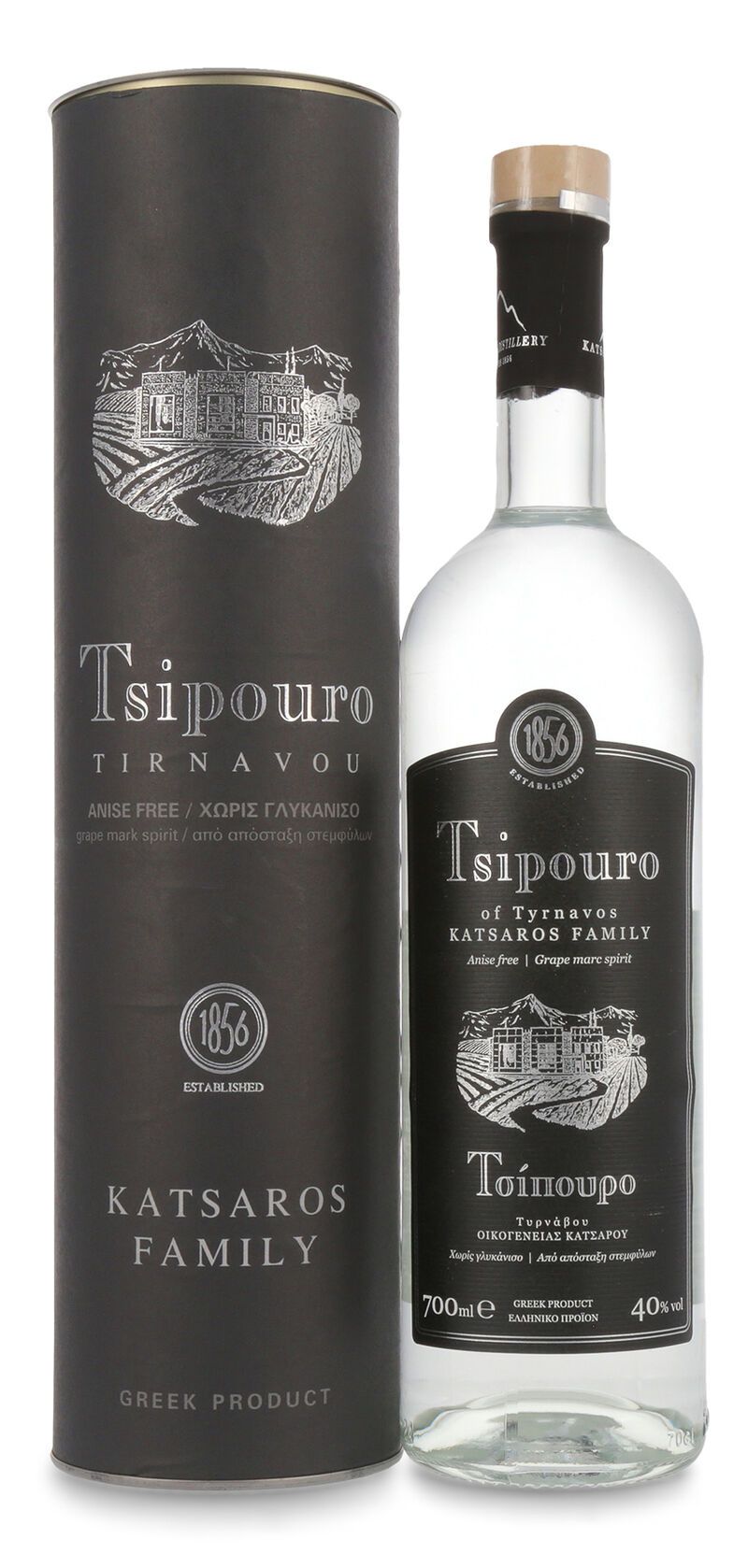 Tsipouro Katsaros Family 40% vol. 0,70l