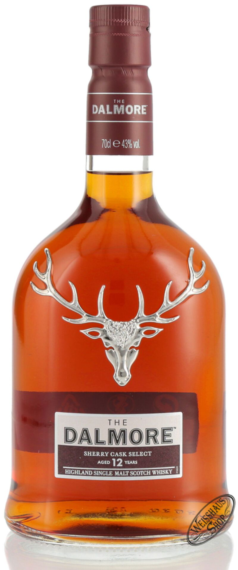 The Dalmore 12 YO Sherry Cask Whisky 43% vol. 0,70l