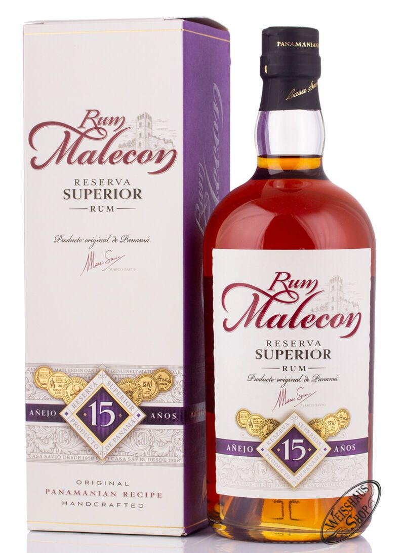 Malecon Reserva Superior 15 Anos 40% vol. 0,70l