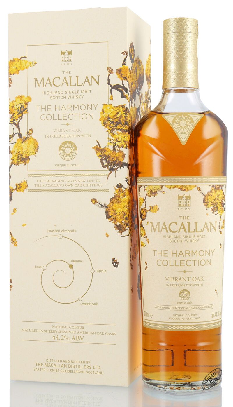 Macallan Harmony Collection Vibrant Oak Whisky 44,2% vol. 0,70l Macallan Harmony Collection Vibrant Oak Whisky 44,2% vol. 0,70l