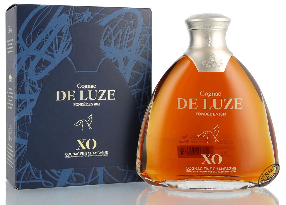 De Luze XO Fine Champagne Cognac 40% vol. 0,70l