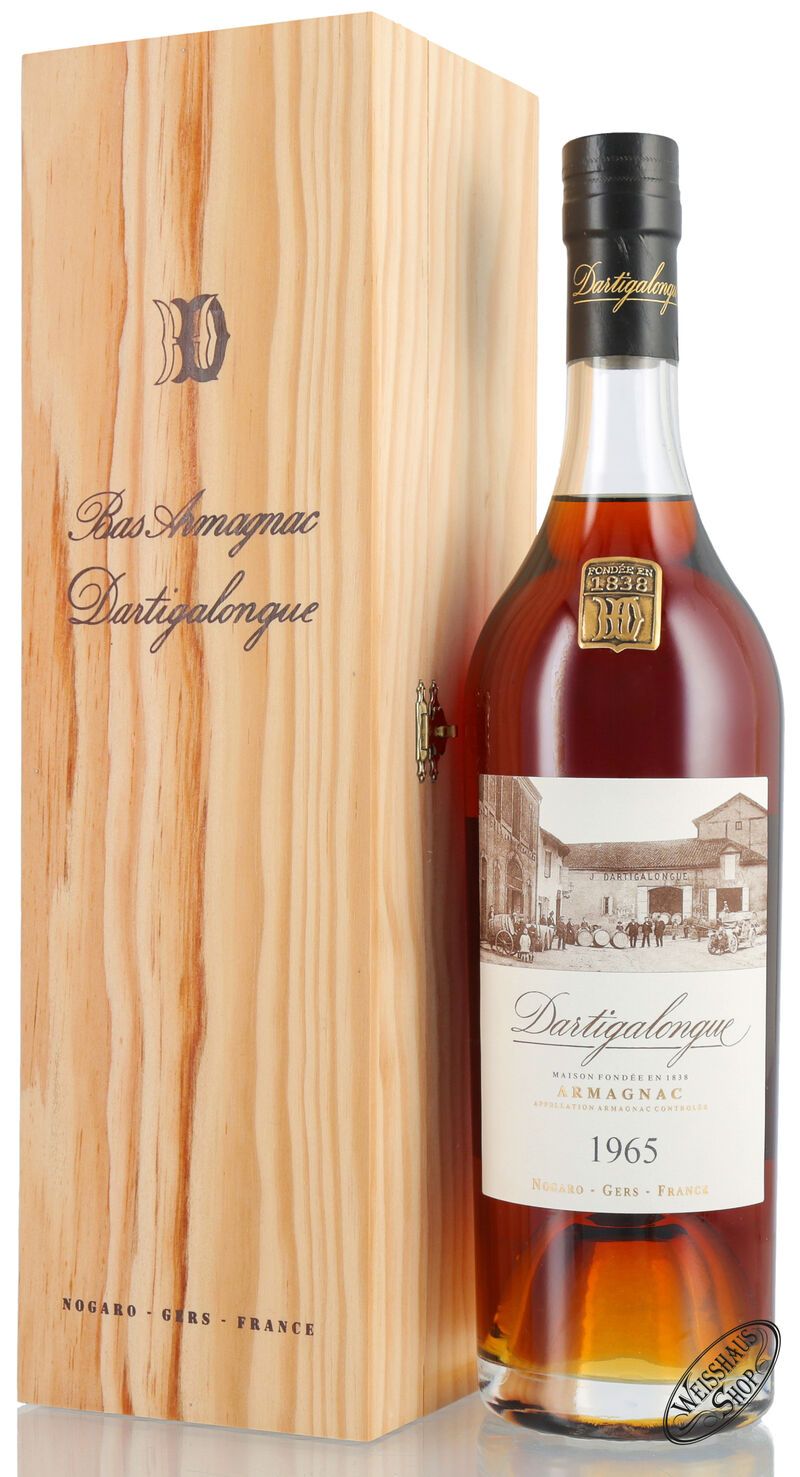 Dartigalongue Vintage 1965 Armagnac 42% vol. 0,70l