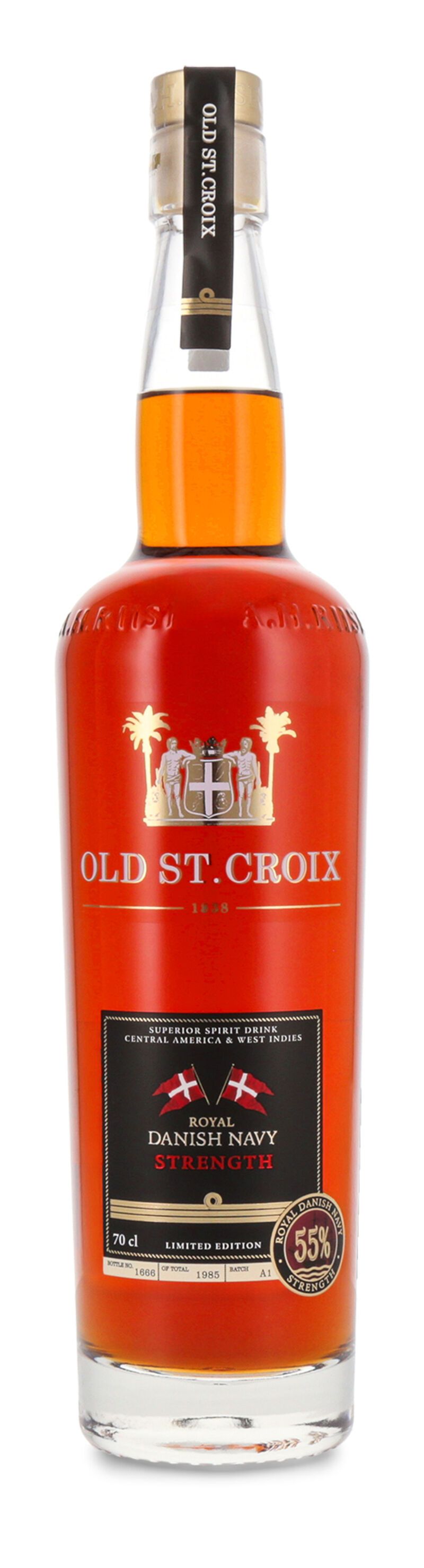 Old St. Croix Danish Navy Strength 55% vol. 0,70l