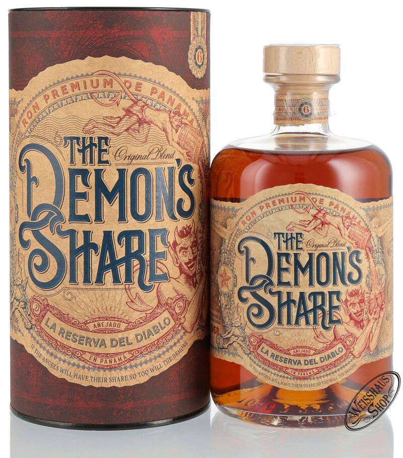 The Demon's Share 6 YO Panama 40% vol. 0,70l