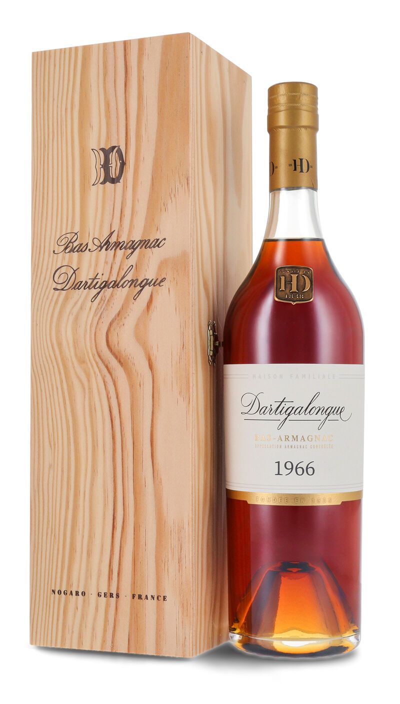 Dartigalongue Vintage 1966 Armagnac 42% vol. 0,70l