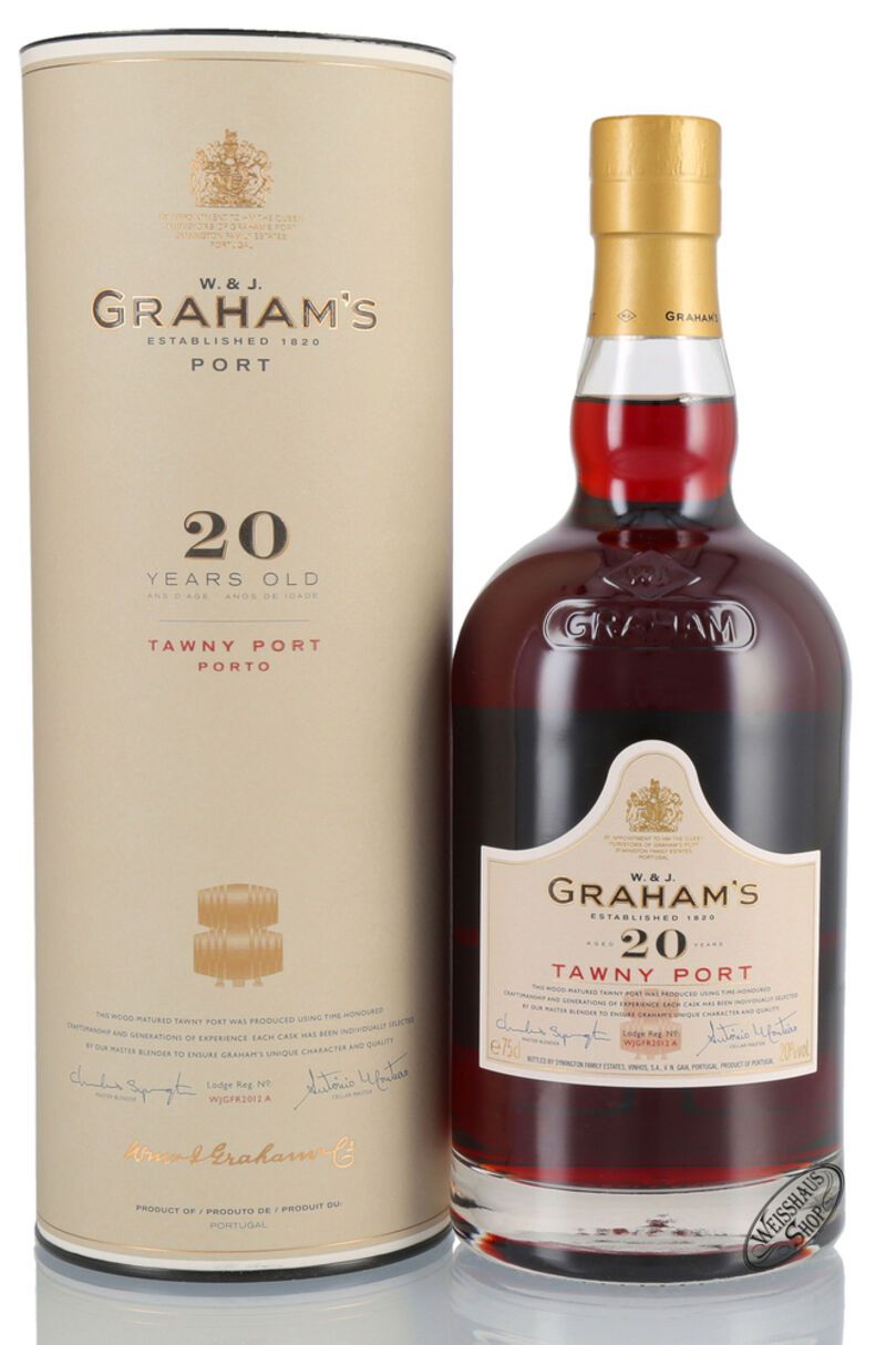 Graham's 20 YO Tawny Port 20% vol. 0,75l