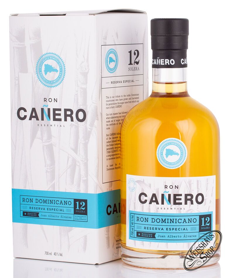 Ron Canero Essential 12 YO Reserva Especial Rum 40% vol. 0,70l