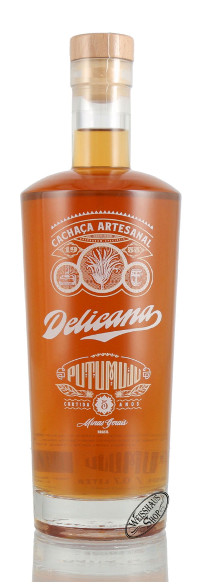 Delicana Supreme Putumujú 5 YO Cachaca 45% vol. 0,70l