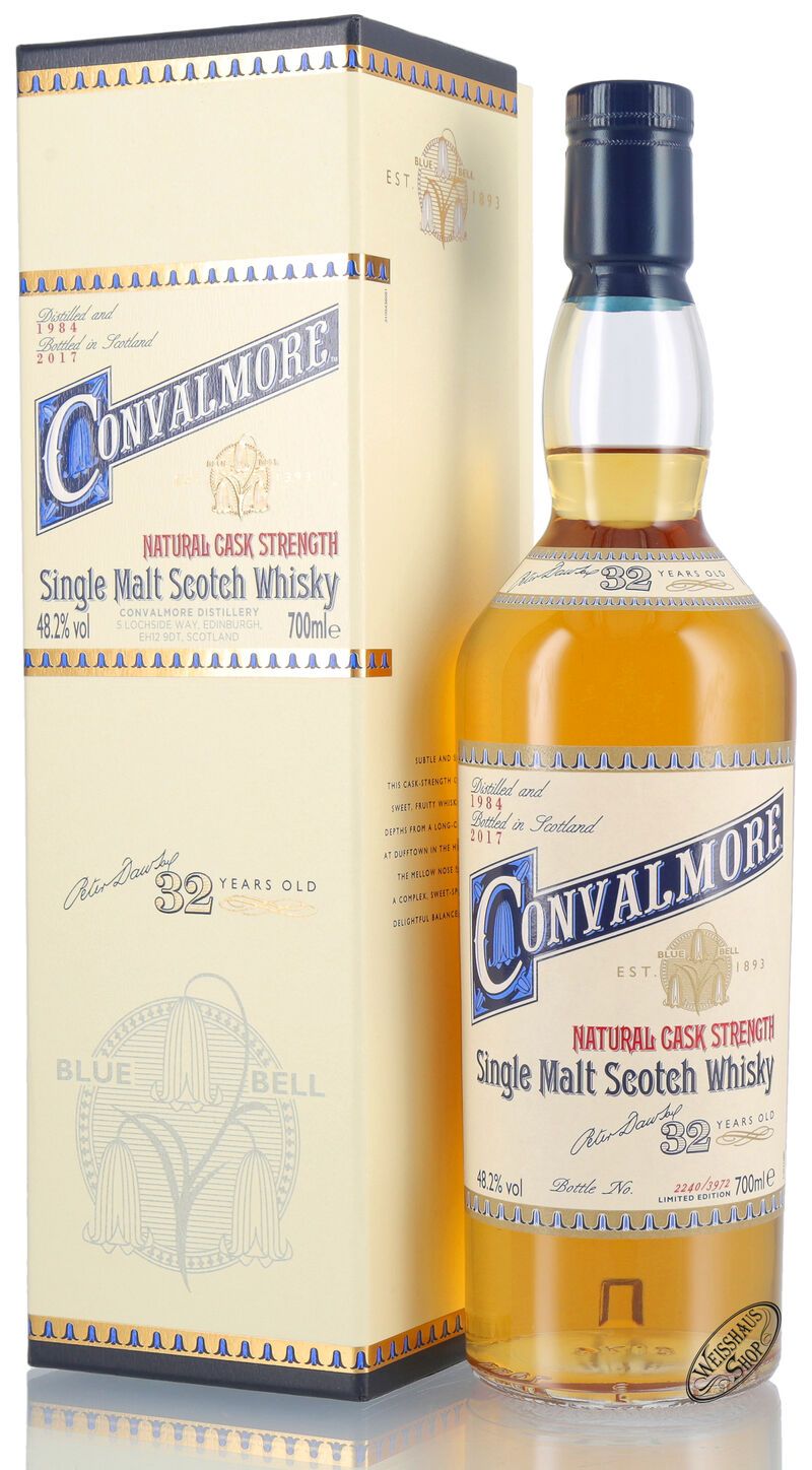 Convalmore 32 YO Special Reserve 2017 Whisky 48,2% vol. 0,70l Convalmore 32 YO Special Reserve 2017 Whisky 48,2% vol. 0,70l