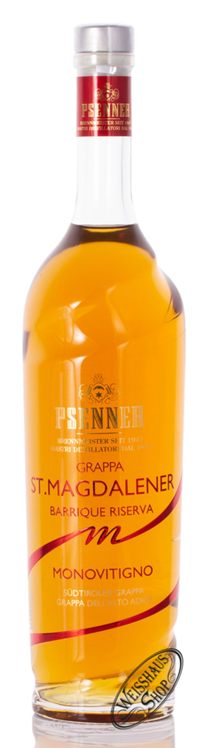 Psenner Grappa St. Magdalener Barrique 41% vol. 0,70l