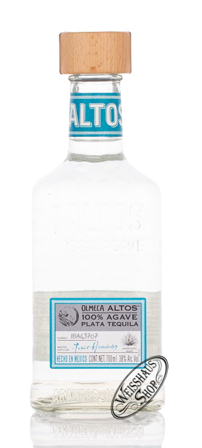 Olmeca Tequila Altos Plata 38% vol. 0,70l