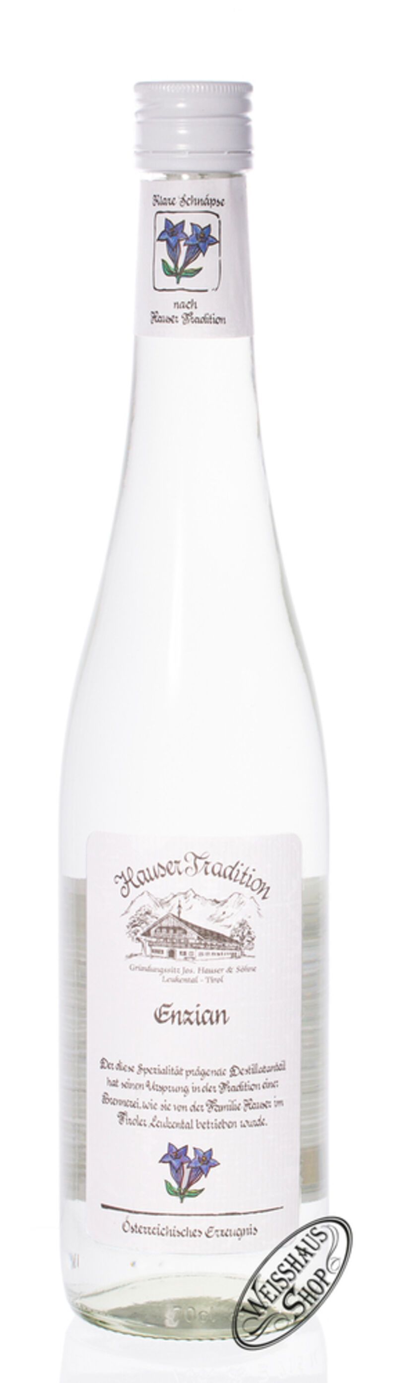 Hauser Enzian Schnaps 37,5% vol. 0,70l