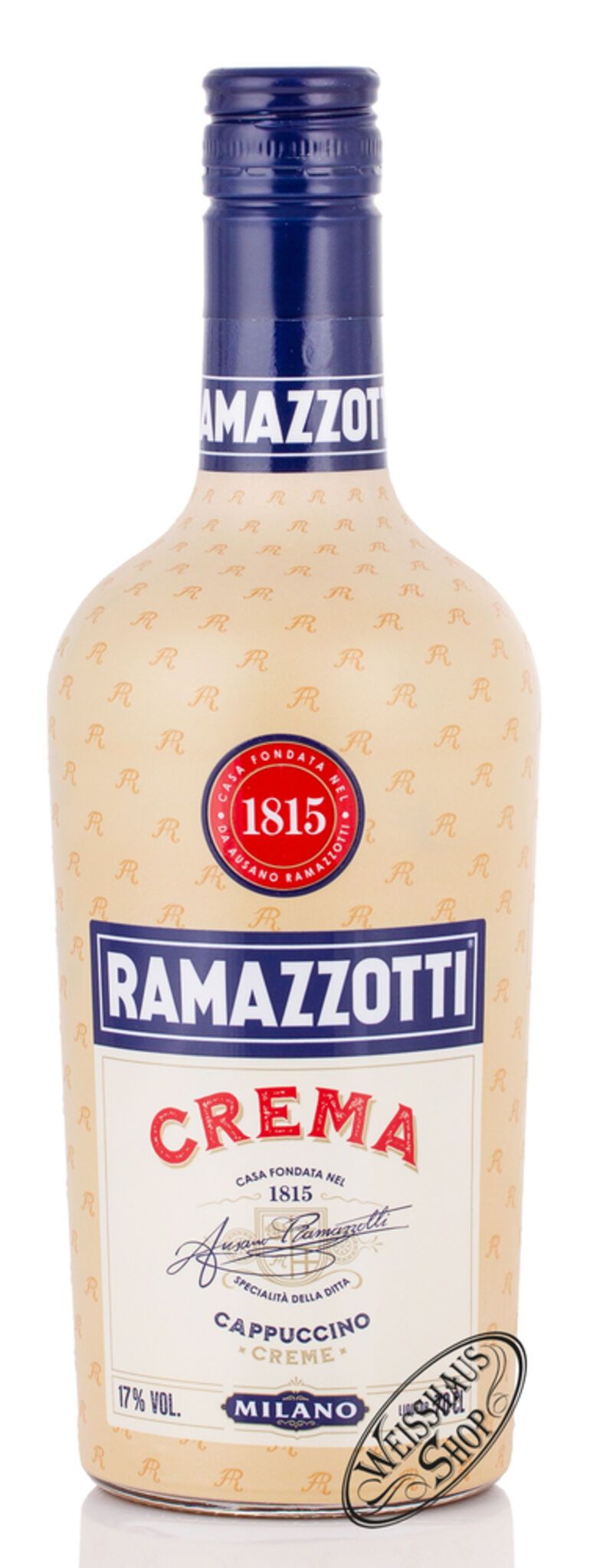 Ramazzotti Cappuccino Crema Likör 17% vol. 0,70l Ramazzotti Cappuccino Crema Likör 17% vol. 0,70l