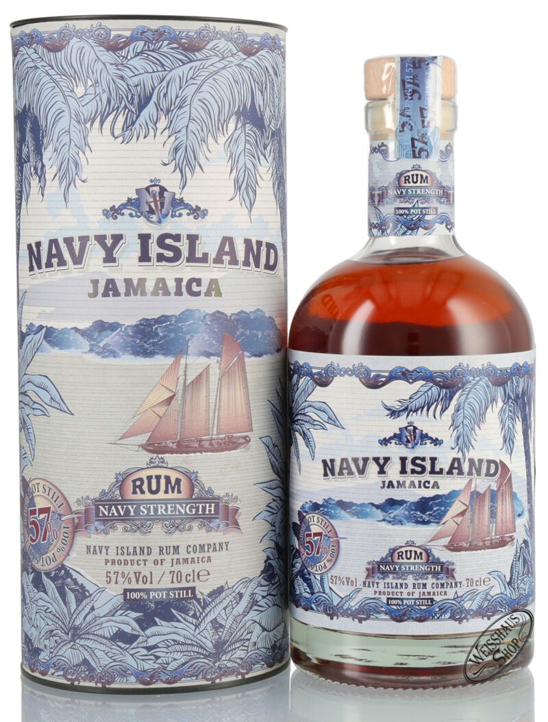 Rum Navy Island Navy Strength 57 vol. 0,70l Weisshaus Shop