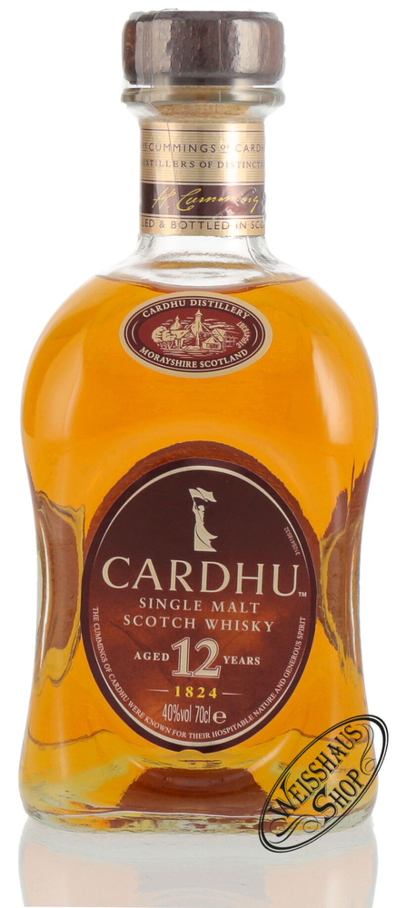Cardhu 12 YO Whisky 40% vol. 0,70l