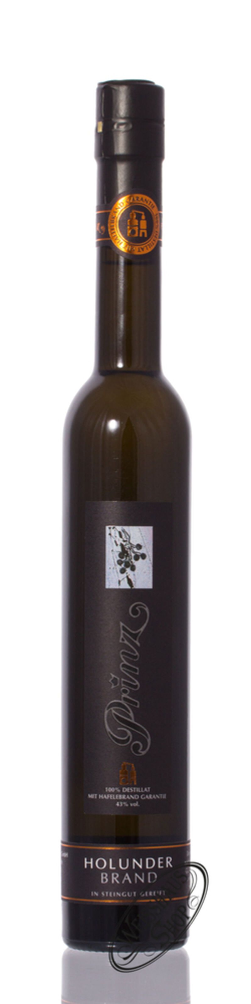 Prinz Hafele Holunder Brand 43% vol. 0,35l