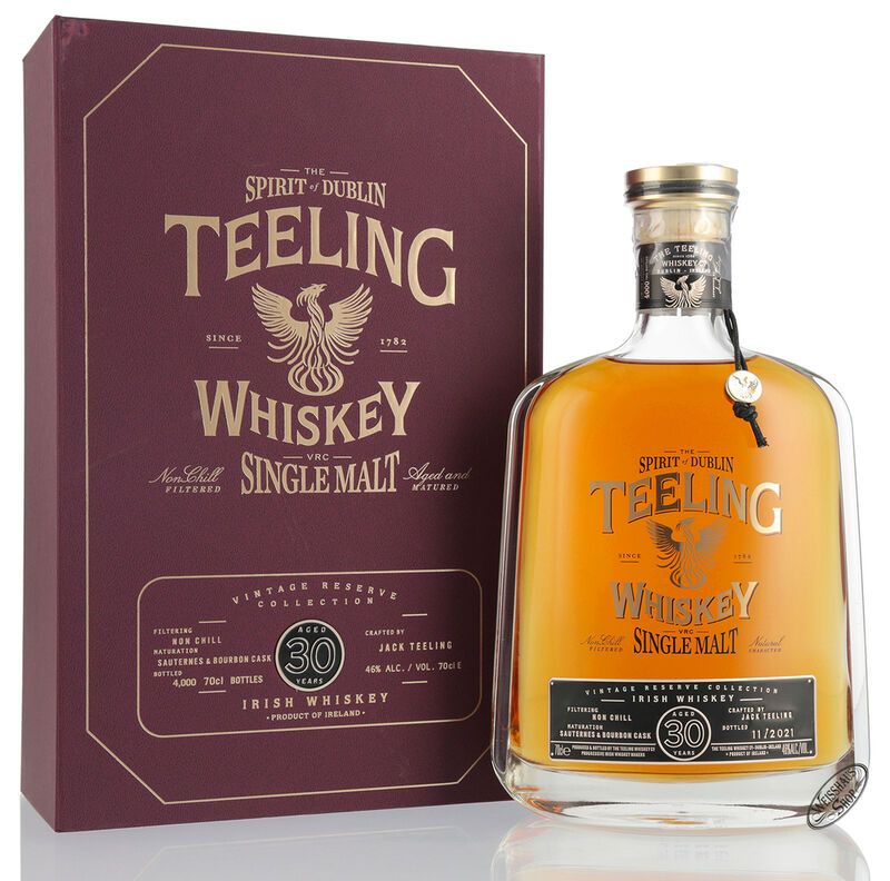 Teeling 30 YO Vintage 2021 Irish Whiskey 46% vol. 0,70l