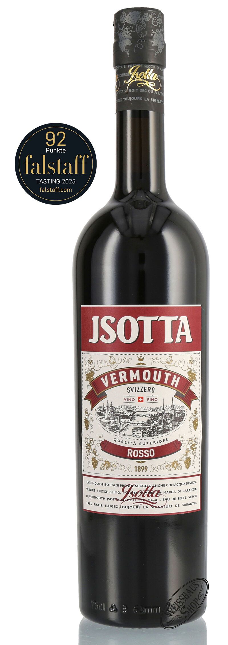 Jsotta Swiss Vermouth Rosso 17% vol. 0,75l