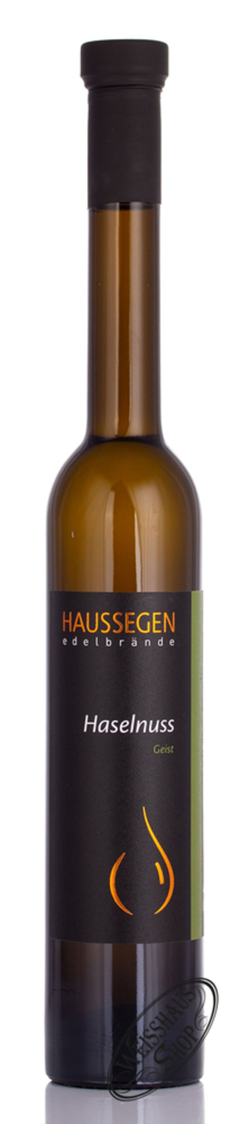 Haussegen Haselnussgeist 42% vol. 0,35l
