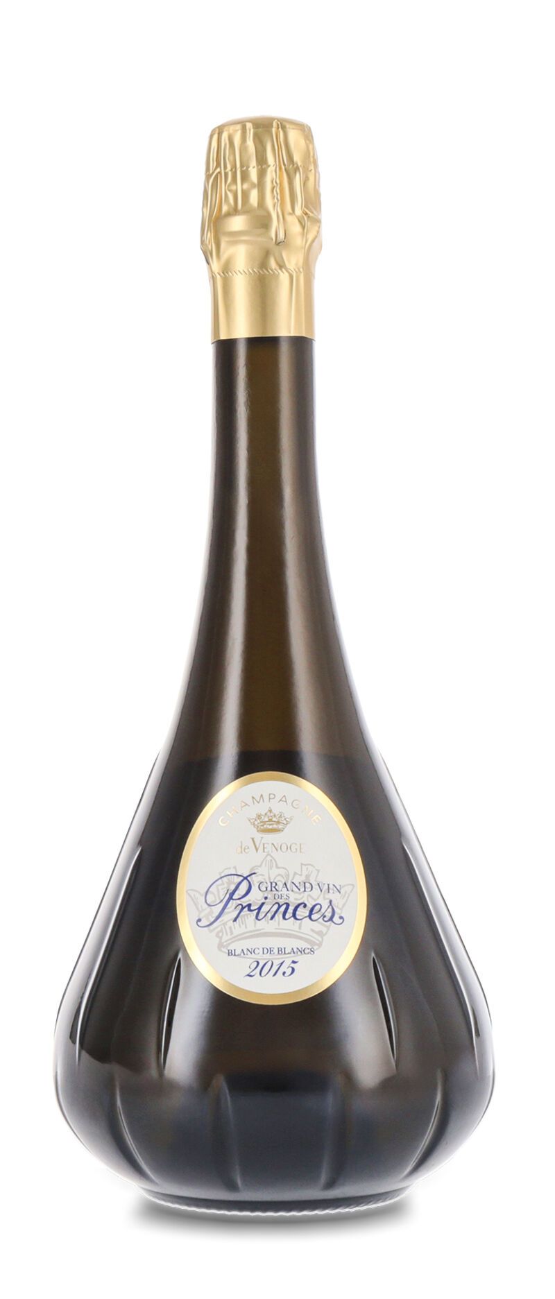 De Venoge Grand Vin des Princes Champagner Blanc de Blancs 2015 12% vol. 0,75l Geschenkkarton