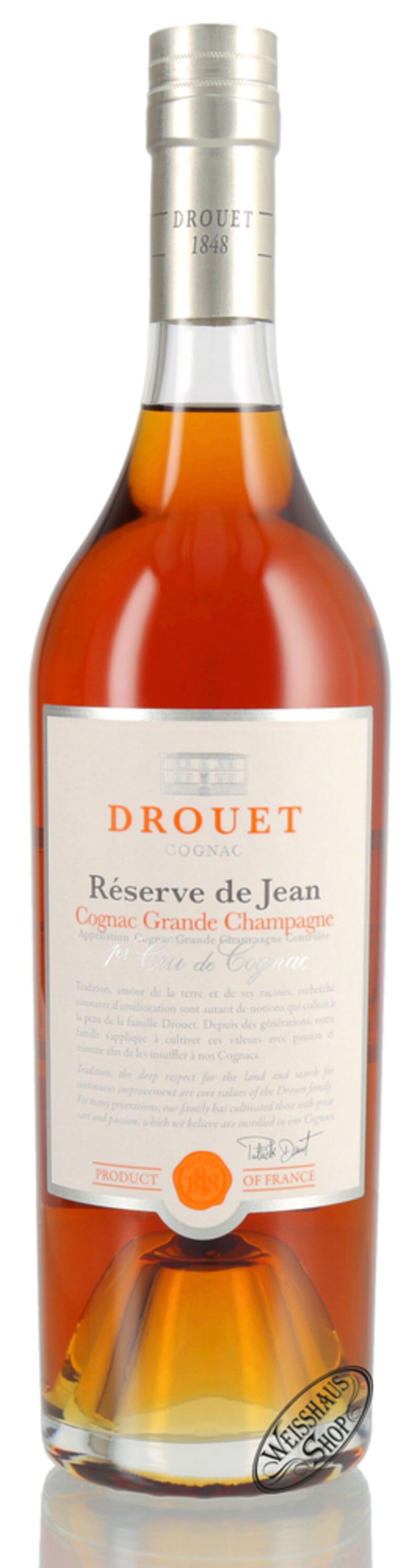 Drouet Réserve de Jean Cognac 40% vol. 0,70l