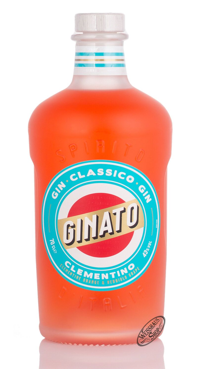 Ginato Clementino Orange Gin 43% vol. 0,70l Ginato Clementino Orange Gin 43% vol. 0,70l