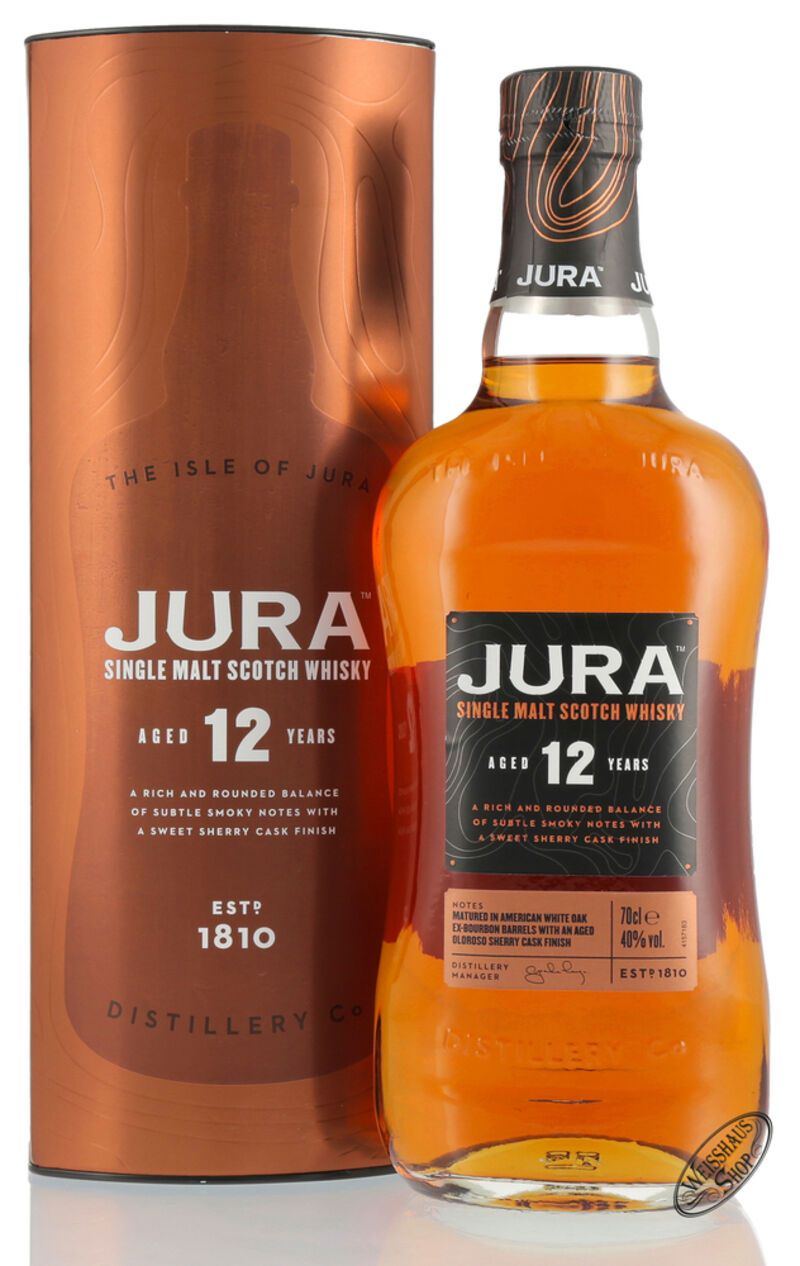 Isle Of Jura 12 YO Whisky 40% vol. 0,70l