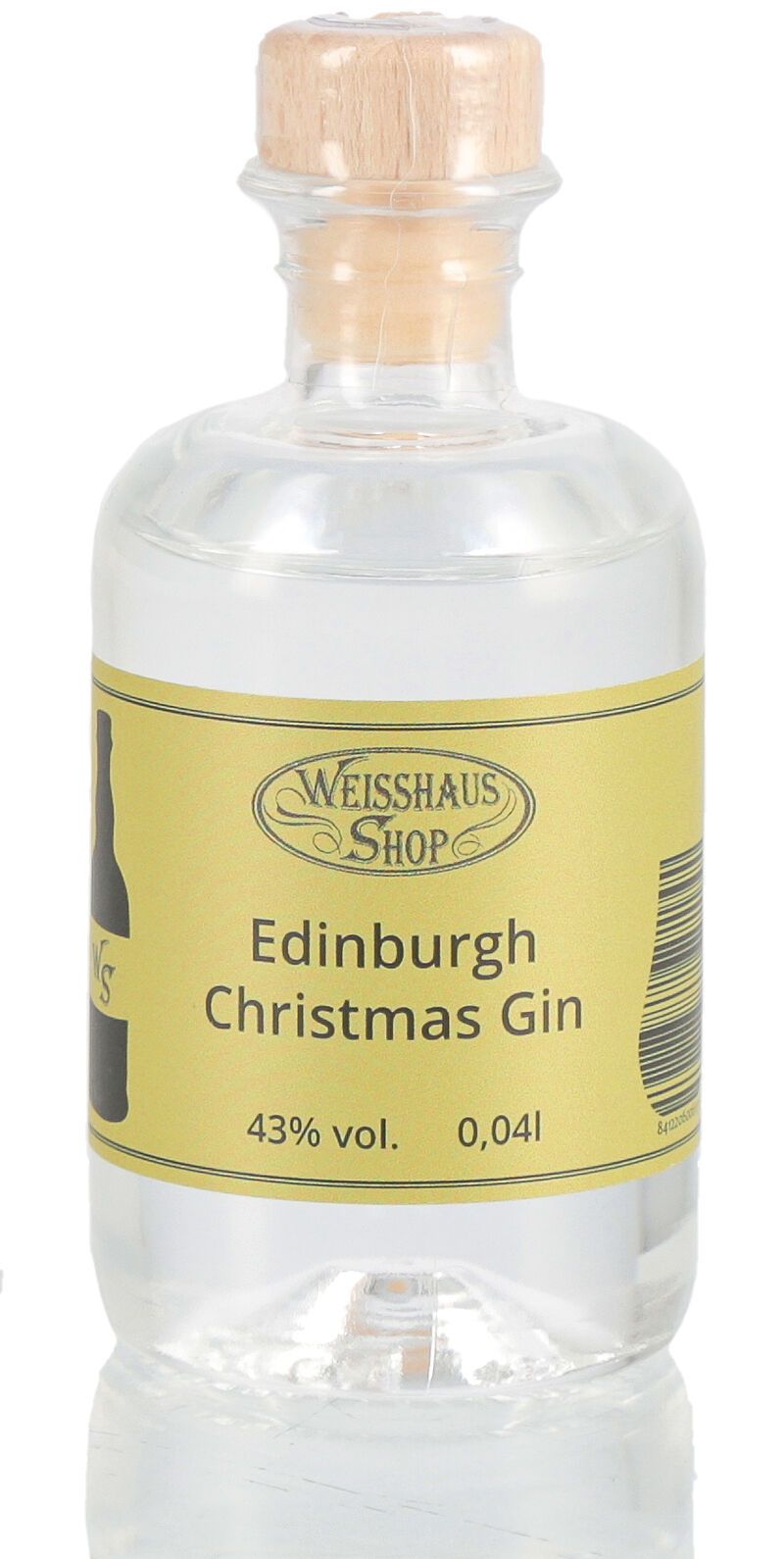 Edinburgh Christmas Gin 43% vol. 0,04l Weisshaus Sample