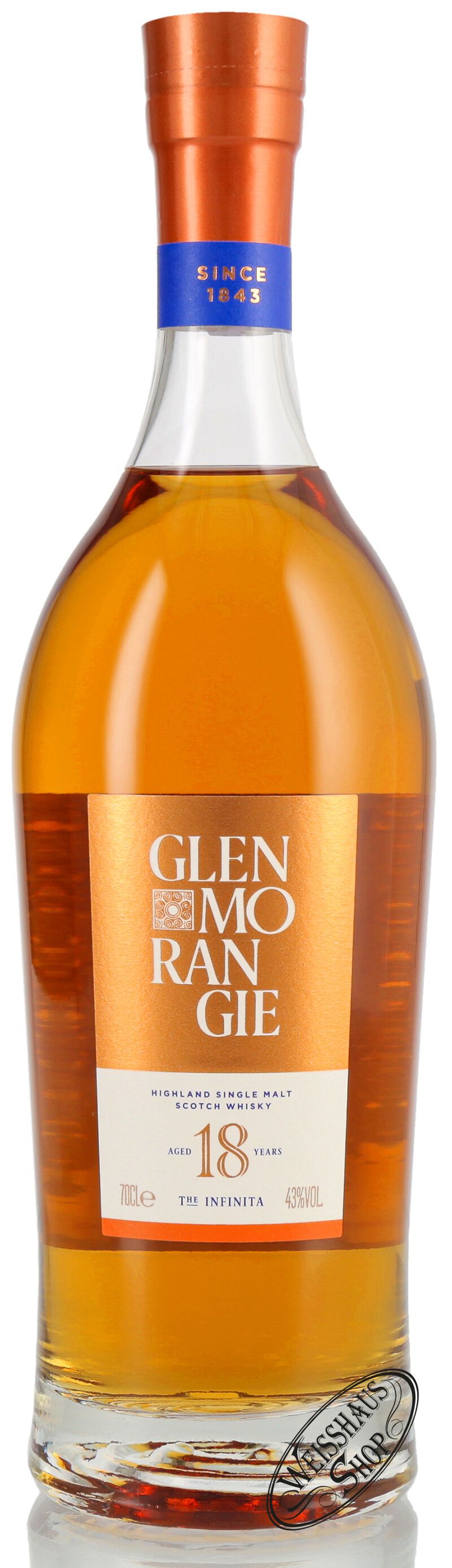 Glenmorangie 18 YO Whisky 43% vol. 0,70l