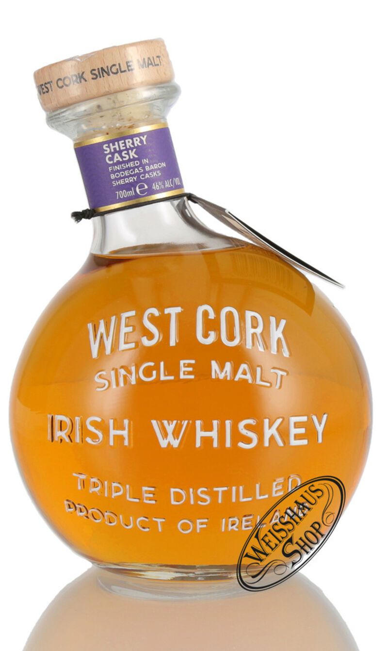 West Cork Maritime Sherry Cask Finished Whiskey 46% vol. 0,70l