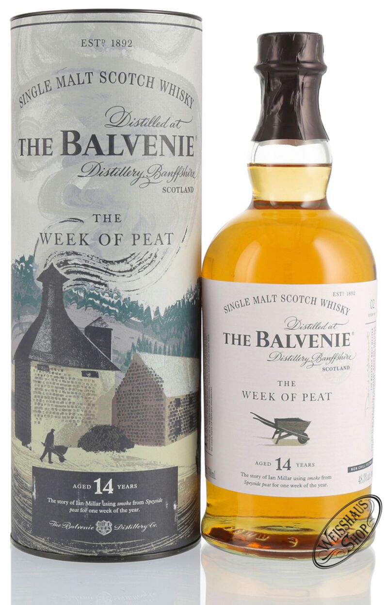 The Balvenie 14 YO Peat Week Whisky 48,3% vol. 0,70l