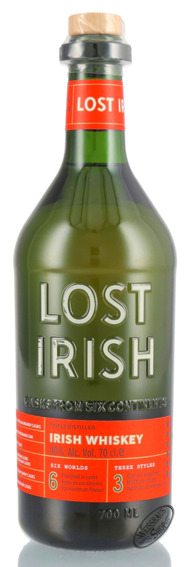 Lost Irish Whiskey 40% vol. 0,70l Lost Irish Whiskey 40% vol. 0,70l