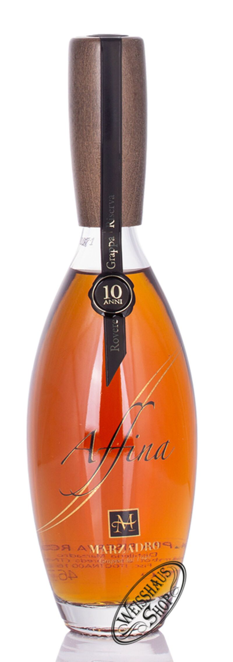Marzadro Grappa Affina Rovere 46,5% vol. 0,35l Marzadro Grappa Affina Rovere 46,5% vol. 0,35l