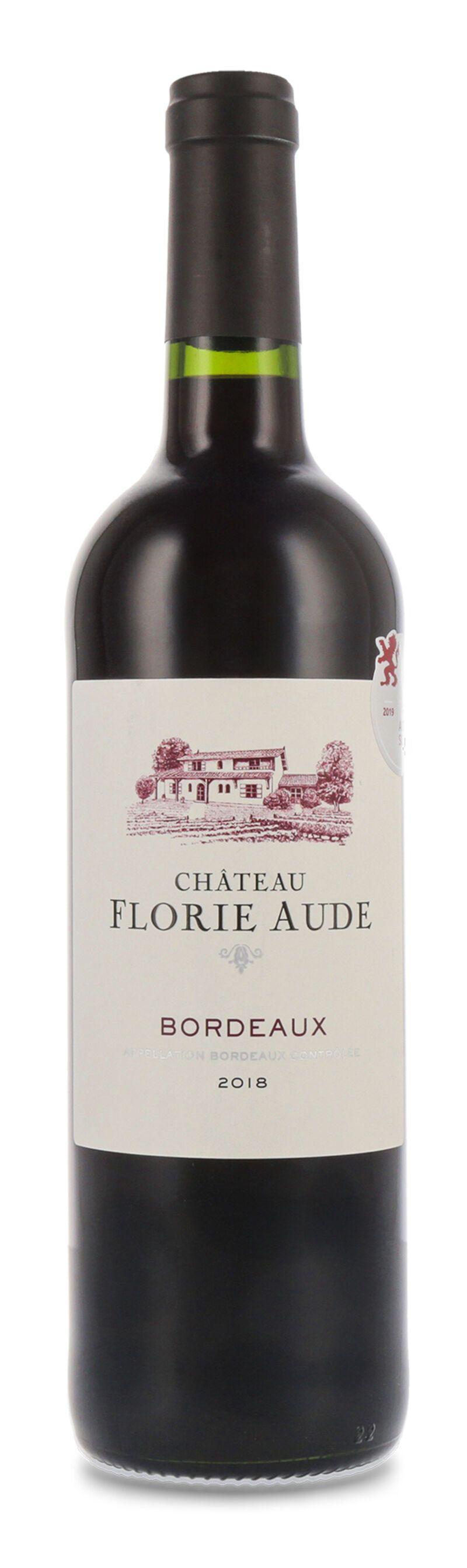 Château Florie Aude 2018 14,5% vol. 0,75l 