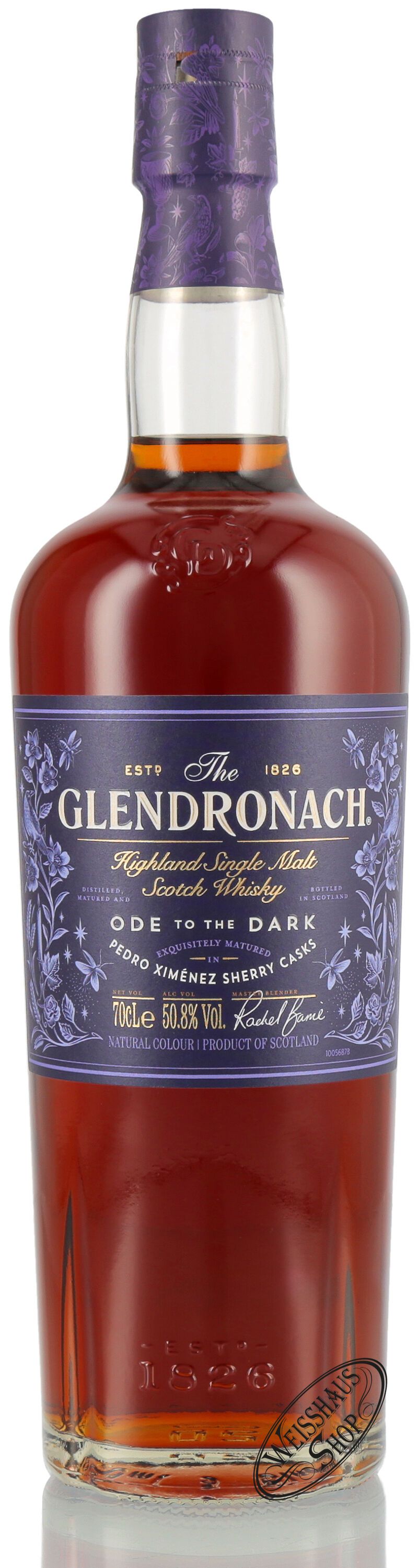 [希少ボトル] GLENDRONACH ODE TO THE DARK Glendronach Ode to the Dark Whisky 50,8% vol. 0,70l