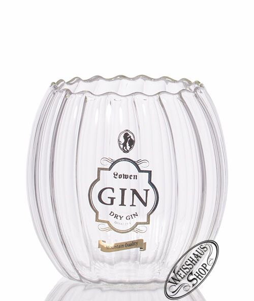 Bergbrennerei Löwen Gin Glas Bergbrennerei Löwen Gin Glas