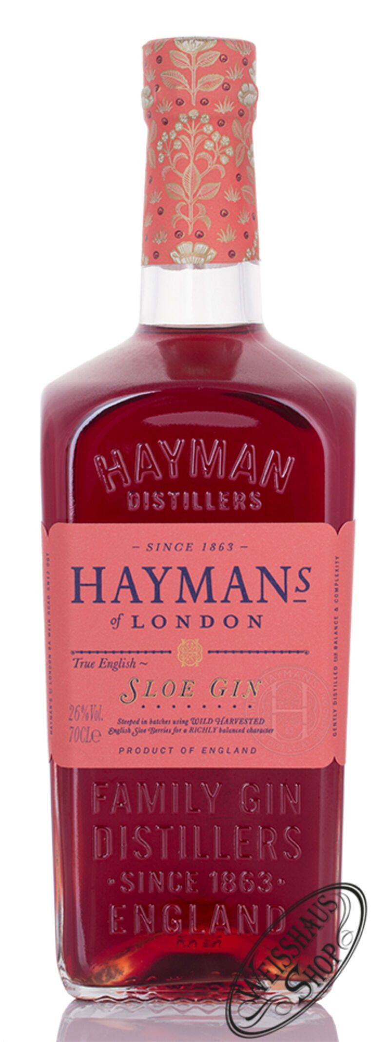 Hayman's Sloe Gin 26% vol. 0,70l Hayman's Sloe Gin 26% vol. 0,70l