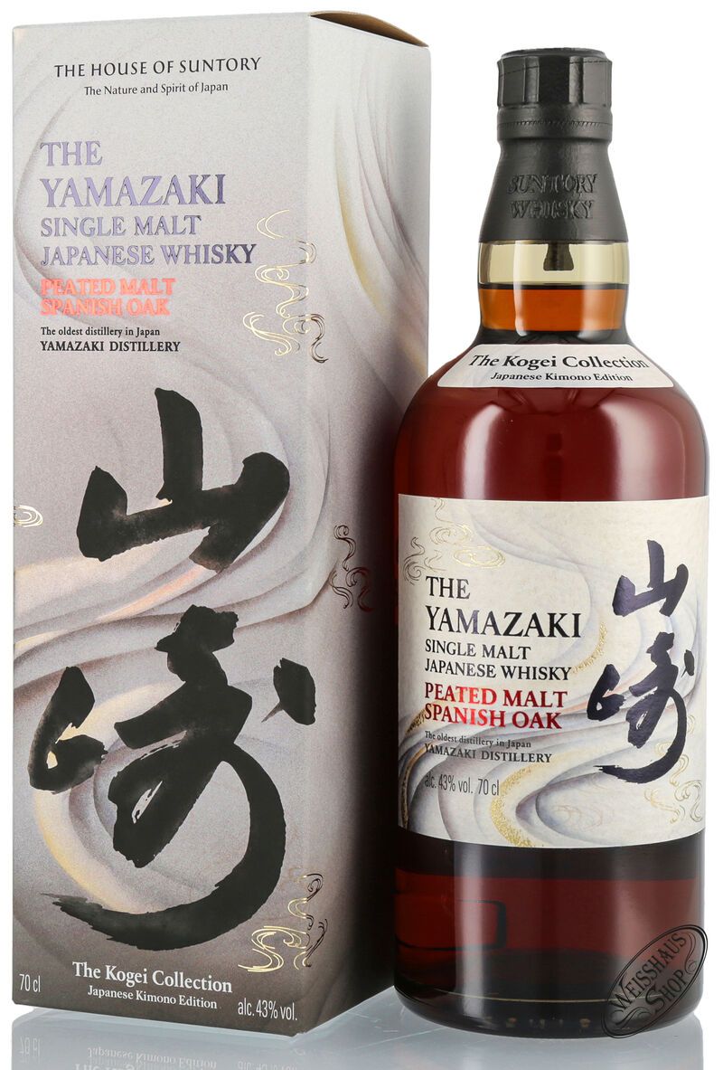 Yamazaki Peated Malt Spanish Oak 2024 Whisky 43% vol. 0,70l Yamazaki Peated Malt Spanish Oak 2024 Whisky 43% vol. 0,70l