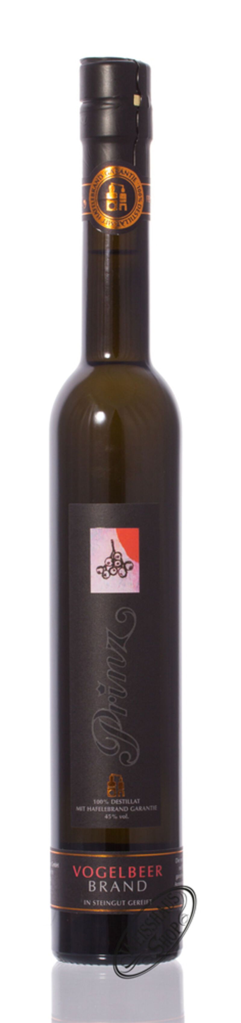 Prinz Hafele Vogelbeer Brand 45% vol. 0,35l