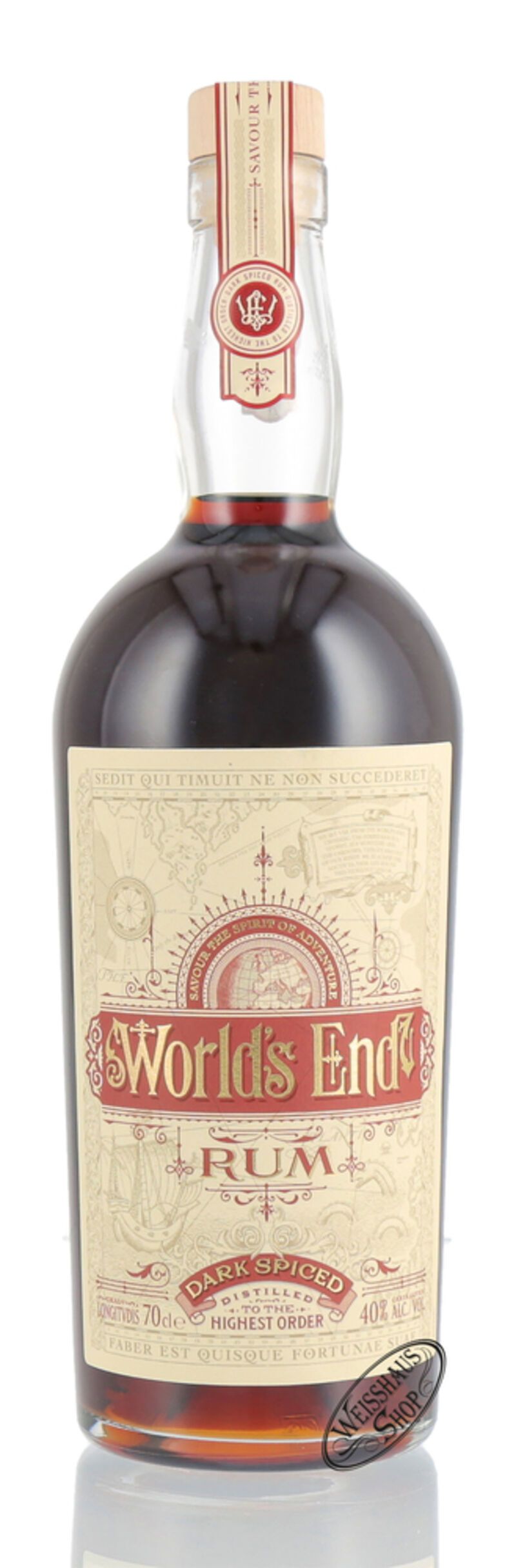 World's End Dark Spiced Rum 40% vol. 0,70l